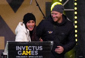 Invictus - Duke And Duchess Of Sussex At Whistler Welcome Celebration