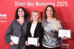 Cesar 2025 Nominee Dinner