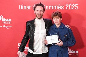 Cesar 2025 Nominee Dinner