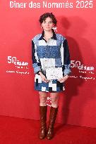 Cesar 2025 Nominee Dinner