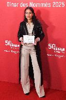 Cesar 2025 Nominee Dinner