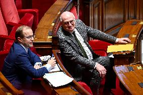 Session To Discuss And Vote A No-Confidence Motion - Paris