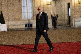 Artificial Intelligence (AI) Action Summit State Dinner - Paris