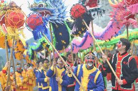 Lantern Festival Celebrate in Qiandongnan