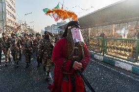 Iran Parade Basij and IRGC - Tehran