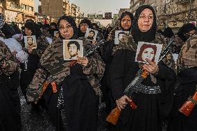 Iran Parade Basij and IRGC - Tehran