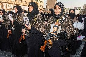 Iran Parade Basij and IRGC - Tehran