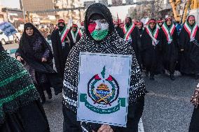 Iran Parade Basij and IRGC - Tehran