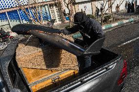 Iran Parade Basij and IRGC - Tehran