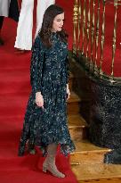 Queen Letizia Presides over FRACE Foundation Awards - Madrid
