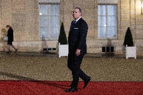 Artificial Intelligence (AI) Action Summit State Dinner - Paris