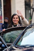 Queen Letizia Presides Over FRACE Foundation Awards - Madrid
