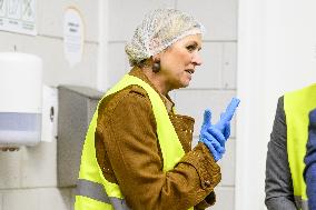 Queen Maxima On A Working Visit - Diemen