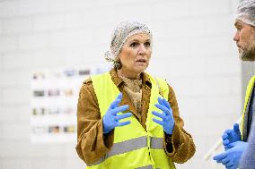 Queen Maxima On A Working Visit - Diemen