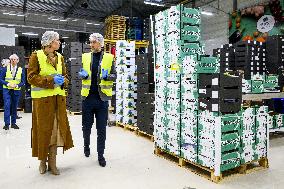 Queen Maxima On A Working Visit - Diemen