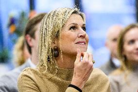 Queen Maxima On A Working Visit - Diemen