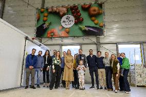 Queen Maxima On A Working Visit - Diemen