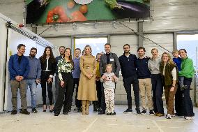Queen Maxima On A Working Visit - Diemen