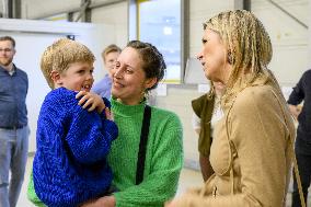Queen Maxima On A Working Visit - Diemen