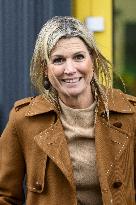 Queen Maxima On A Working Visit - Diemen