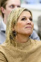 Queen Maxima On A Working Visit - Diemen