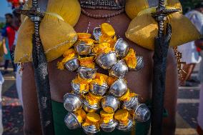 Thousands Gather At Batu Caves For Thaipusam’s Peak Celebration