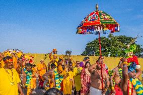 Thousands Gather At Batu Caves For Thaipusam’s Peak Celebration