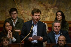 Questions to the government at the National Assembly in Paris FA