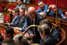 Questions to the government at the National Assembly in Paris FA