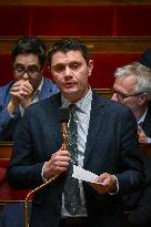 Questions to the government at the National Assembly in Paris FA