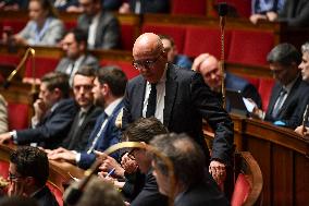 Questions to the government at the National Assembly in Paris FA