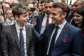 Macron at Business Day - Summit For Action On AI - Paris