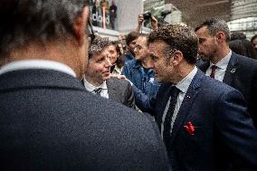 Macron at Business Day - Summit For Action On AI - Paris
