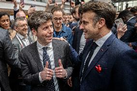 Macron at Business Day - Summit For Action On AI - Paris