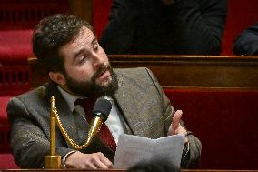 Questions to the government at the National Assembly in Paris FA