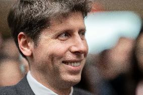 Sam Altman, CEO of OpenAI at Business Day - Summit For Action On AI - Paris