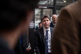 Sam Altman, CEO of OpenAI at Business Day - Summit For Action On AI - Paris