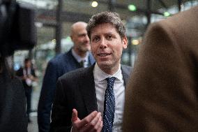 Sam Altman, CEO of OpenAI at Business Day - Summit For Action On AI - Paris