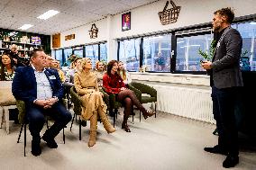 Queen Maxima On A Working Visit - Diemen