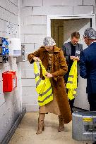 Queen Maxima On A Working Visit - Diemen