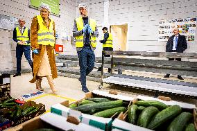 Queen Maxima On A Working Visit - Diemen
