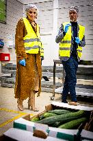 Queen Maxima On A Working Visit - Diemen