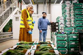 Queen Maxima On A Working Visit - Diemen