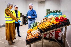 Queen Maxima On A Working Visit - Diemen