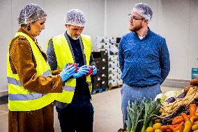 Queen Maxima On A Working Visit - Diemen