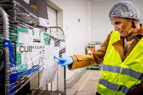 Queen Maxima On A Working Visit - Diemen