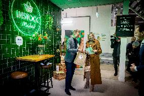 Queen Maxima On A Working Visit - Diemen