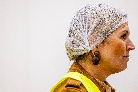 Queen Maxima On A Working Visit - Diemen