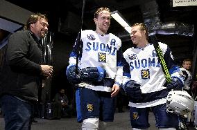 2025 4 Nations Face-Off - Media day of the Team Finland