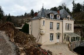 Bed And Breakfast Le Berthoir And Floods In Pélussin In France